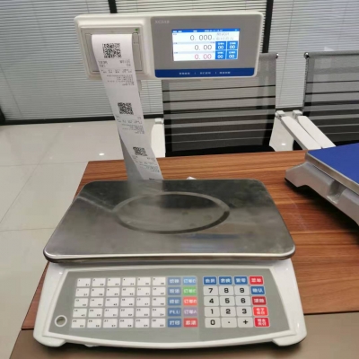 智慧生鮮智能收銀云秤XC518